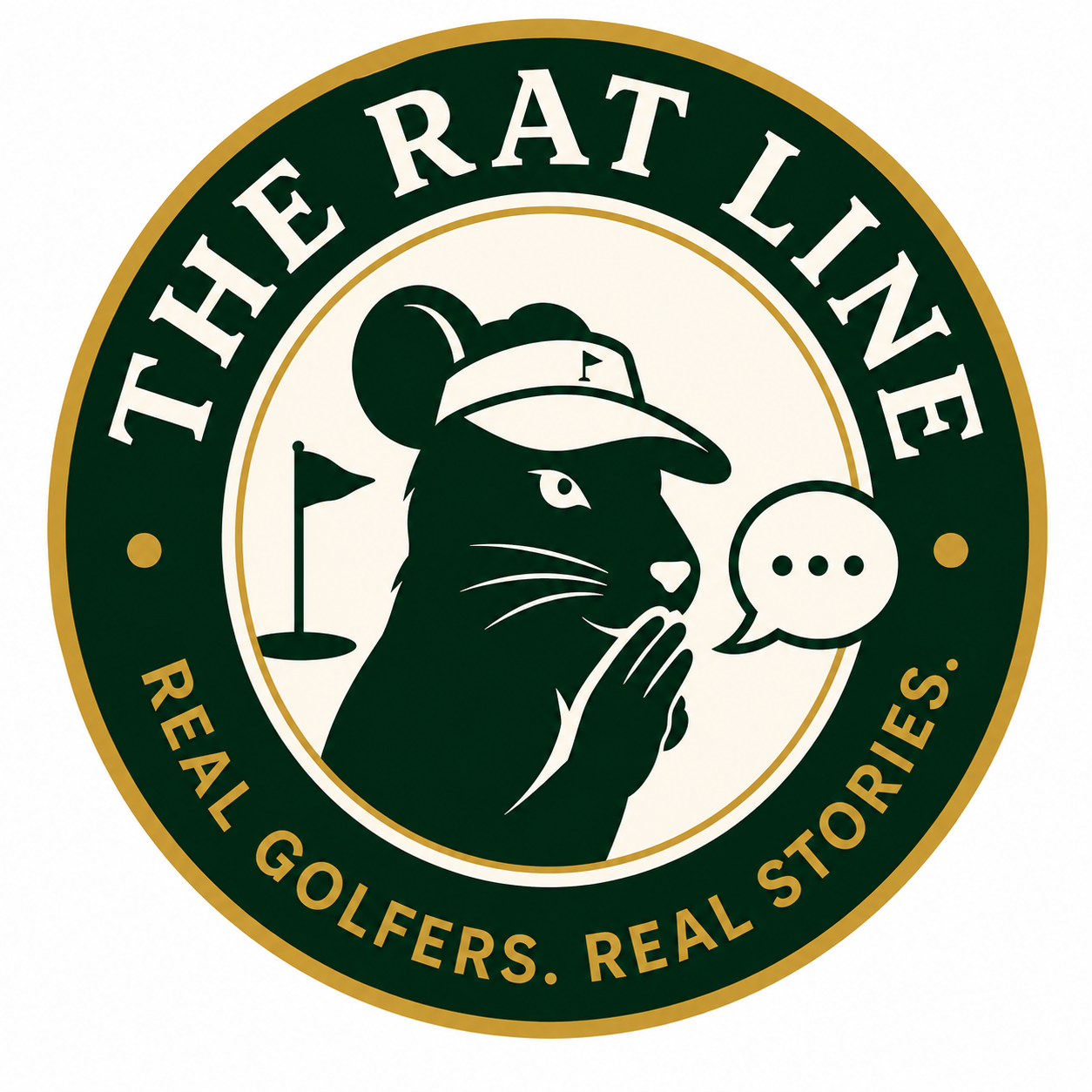 The Rat Line rat mascot logo